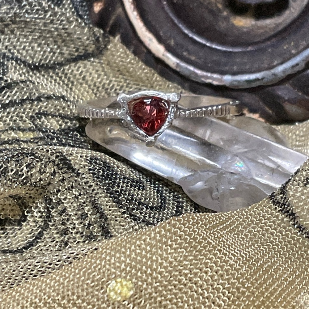 Garnet ring
